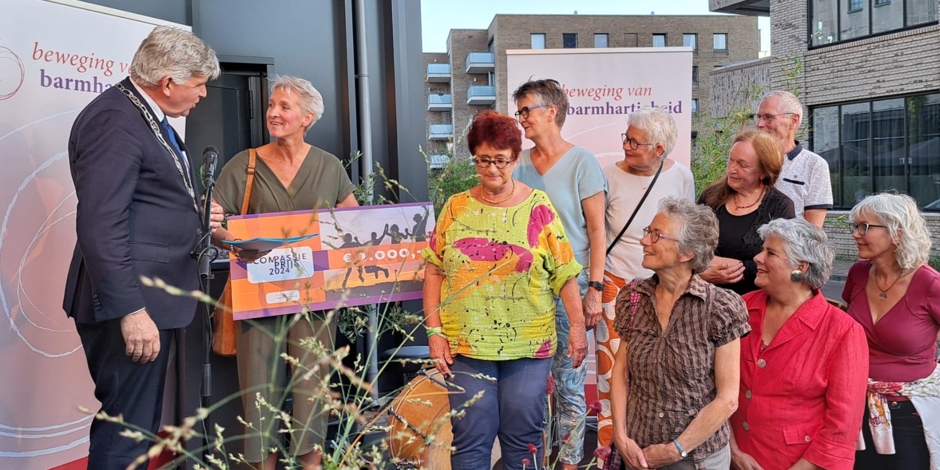 Compassieprijs 2024 winnaar Bedside Singers